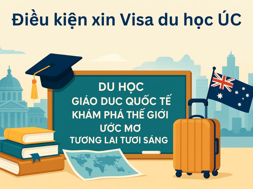 Điều kiện xin visa du học Úc 