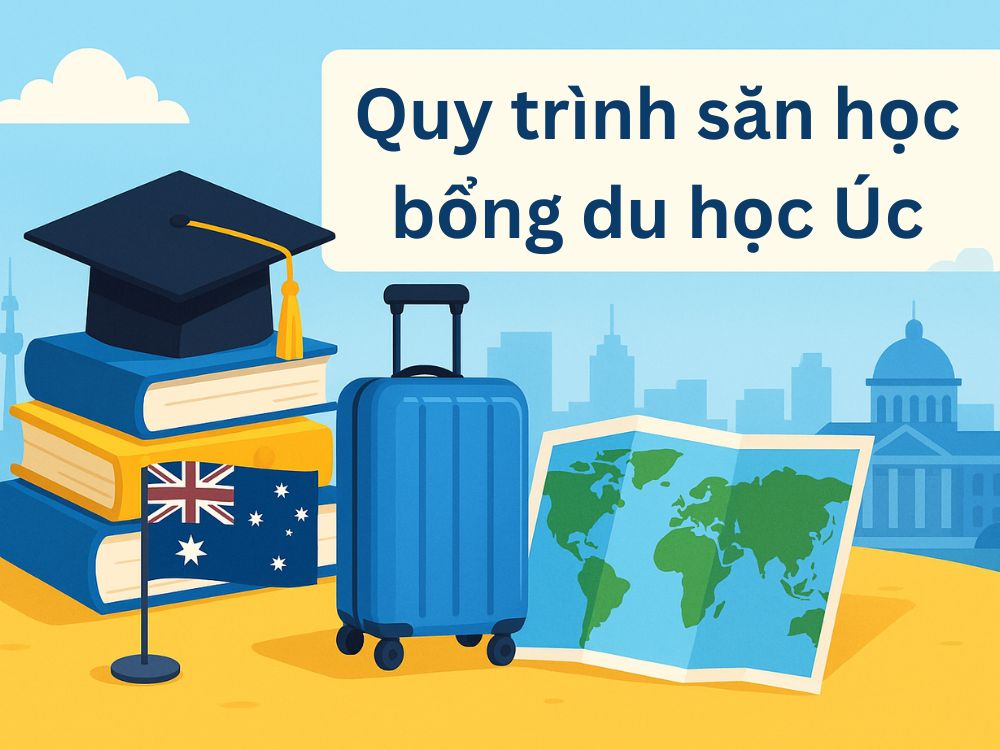 Quy trình săn học bổng du học Úc
