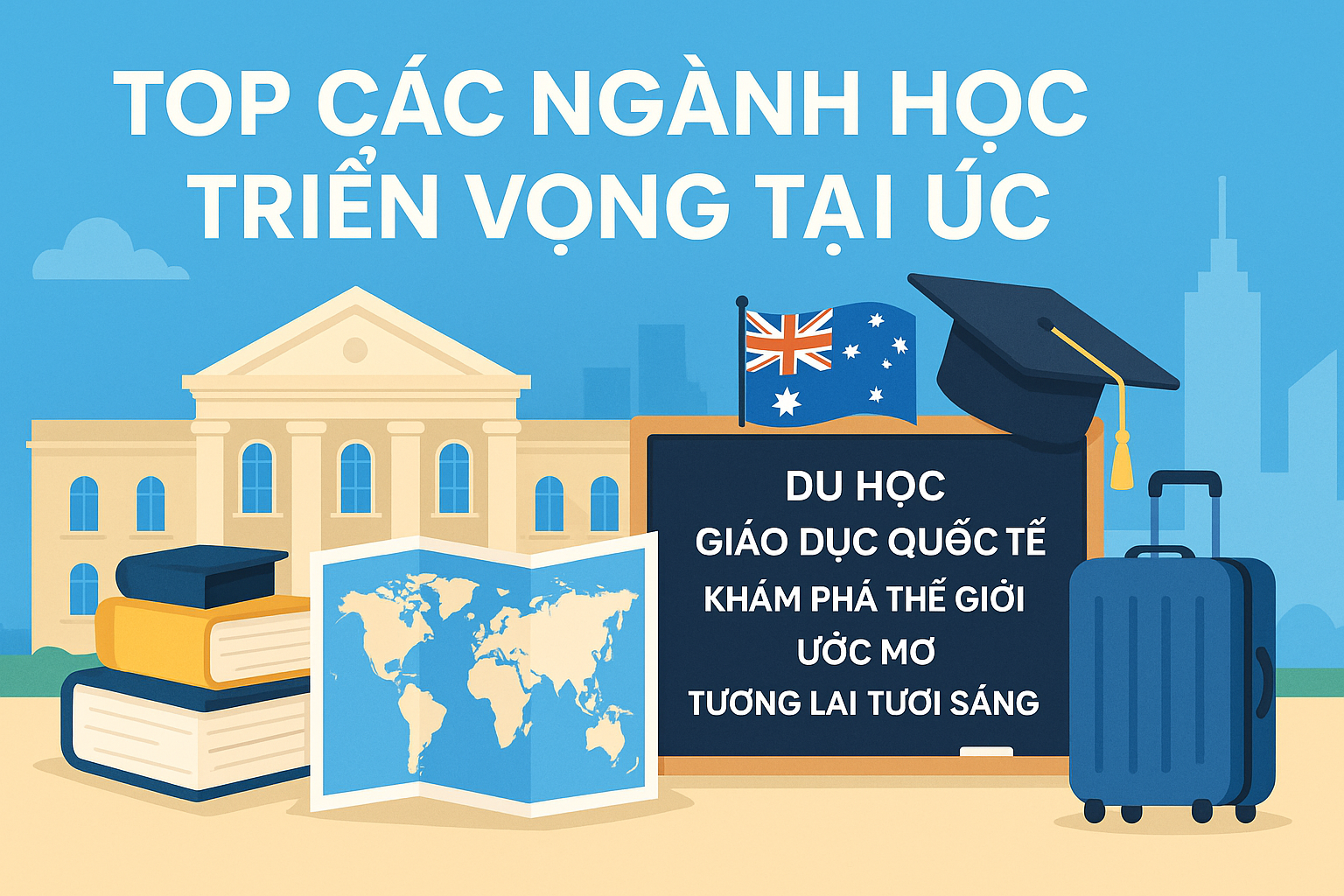 Top Các Ngành Học Triển Vọng Tại Úc