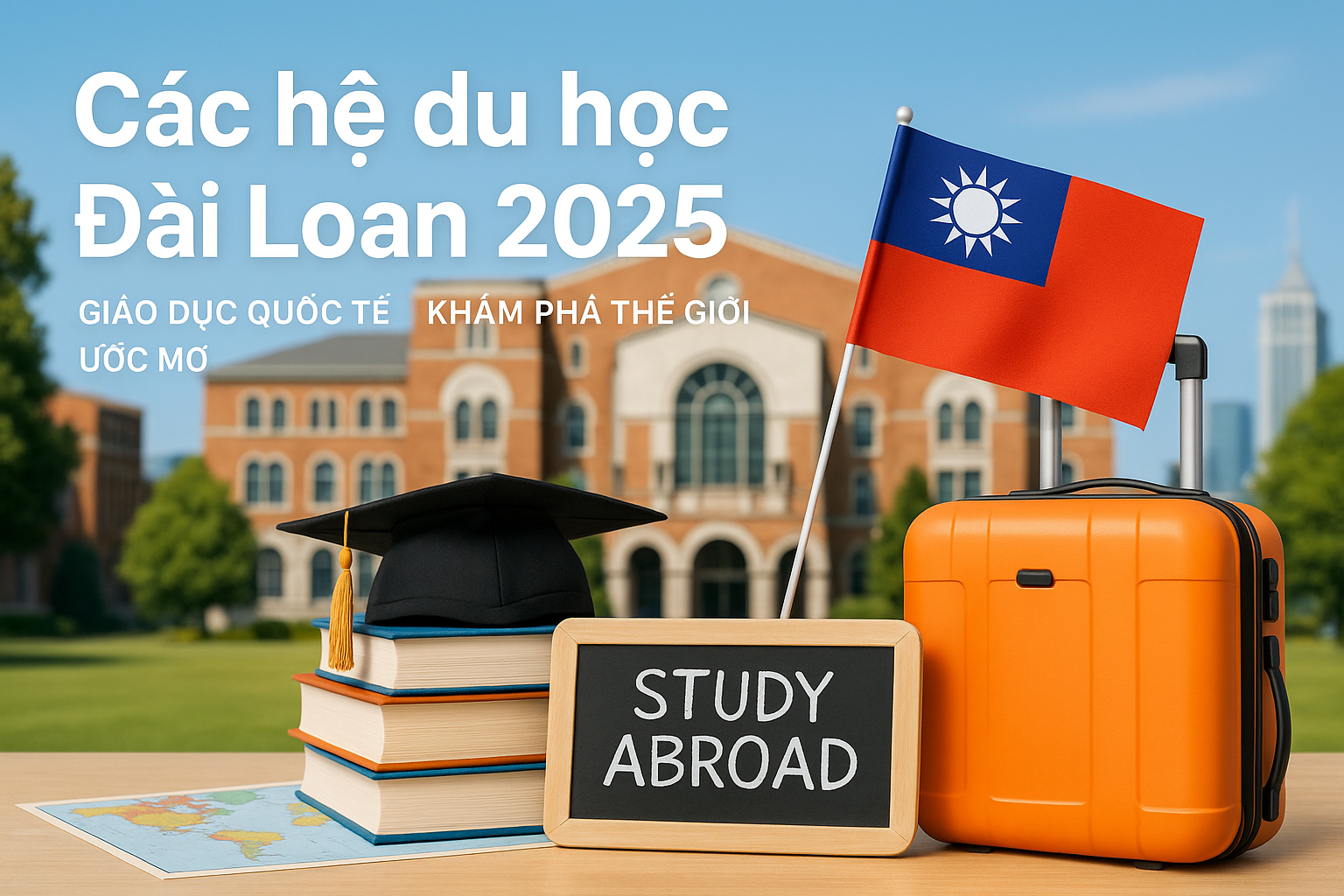 Các hệ du học Đài Loan