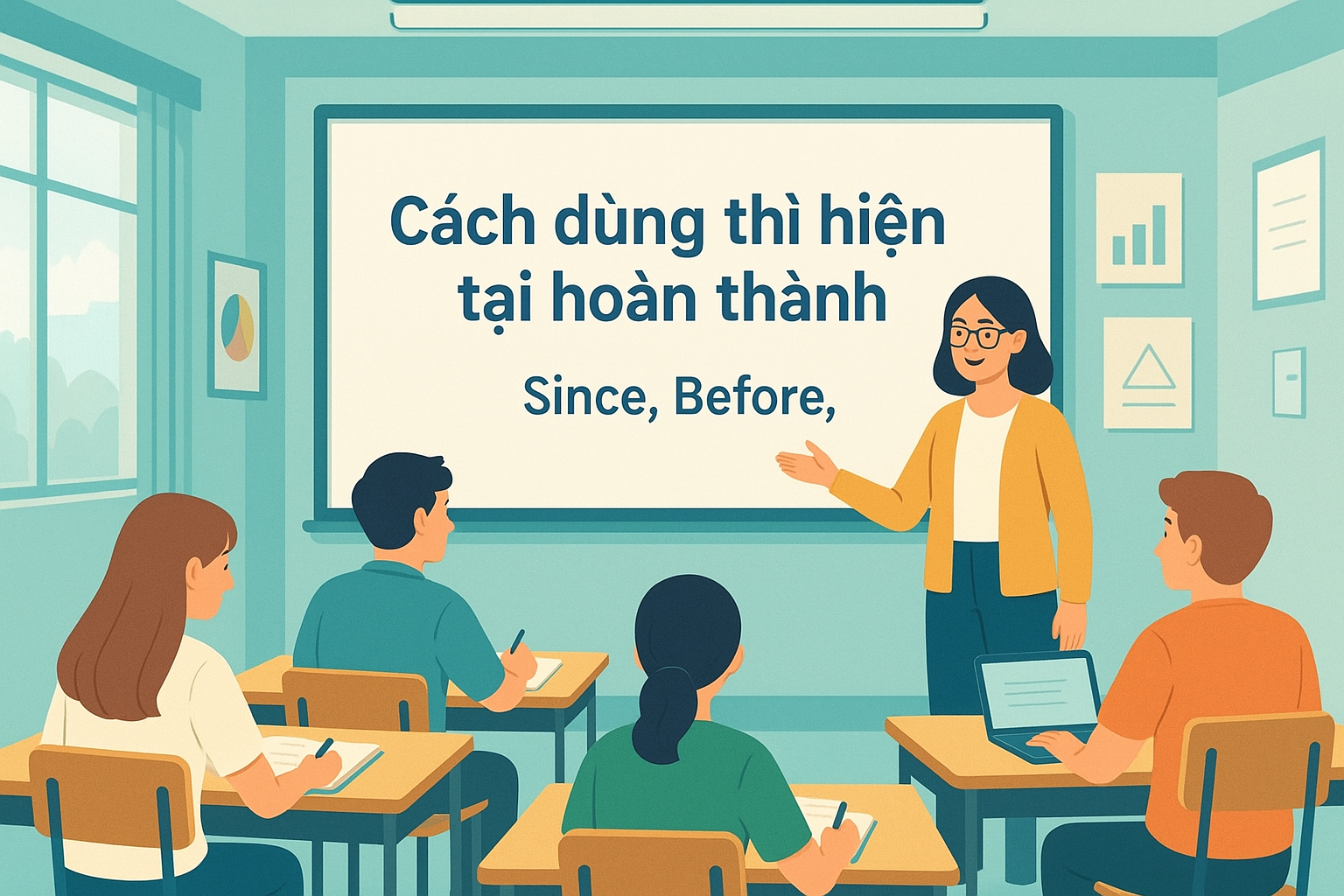 cách dùng thì hiện tại hoàn thành
