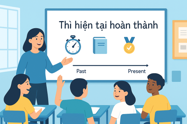 thì hiện tại đơn hoàn thành